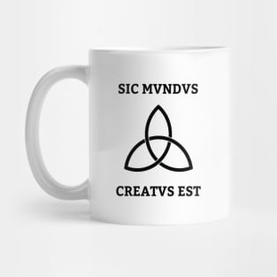 SIC MVNDVS CREATVS EST DARK NETFLIX Mug